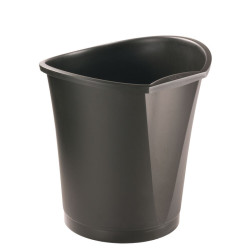 Papīrgrozs Esselte Basko, 18l, plastmasas, melns