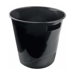 Papīrgrozs Forpus 10l, plastmasas, melns