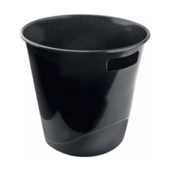 Papīrgrozs Forpus 10l, plastmasas, melns