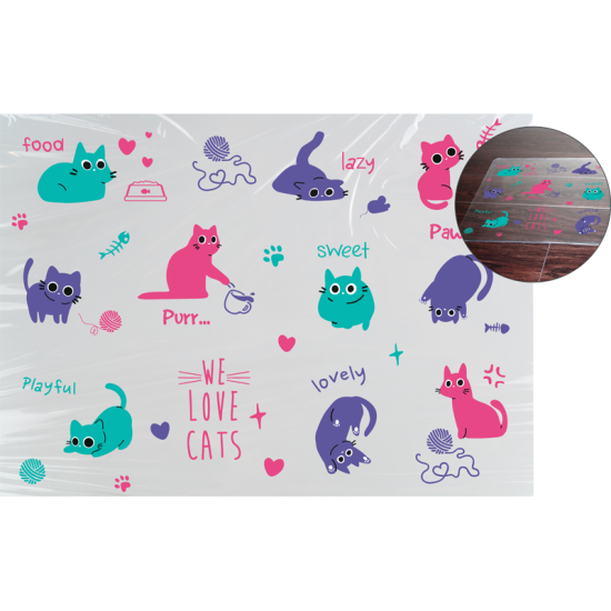 *Galda paliktnis deVente Funny Cats, 70x50cm