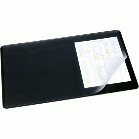 Galda segums ar plēvi DURABLE 50x65 cm, melns