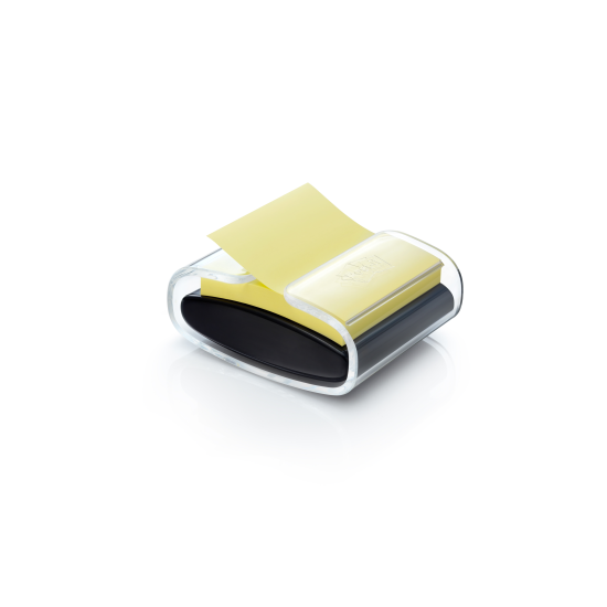 Диспенсер для заметок Post-it "PRO-B-1SSCY-R330", Black, Pop-up
