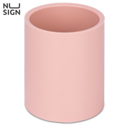 Rakstāmlietu turētājs DELI NuSign 83x95mm, plastmasas, rozā