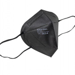 * Respirators FFP2, bez varsta, melns