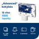 ***Tualetes papīrs Tork 472242 Smart One T8, balts, 2 slāņi, 1150 lapas, 207 m, 1 rullis