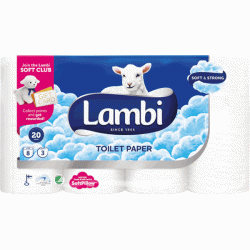 Tualetes papīrs LAMBI (8)