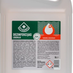 Dezinfekcijas līdzeklis virsmām Kvadro, 5l