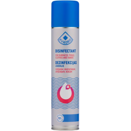 Dezinfekcijas līdzeklis Kvadro, 300ml, aerosols