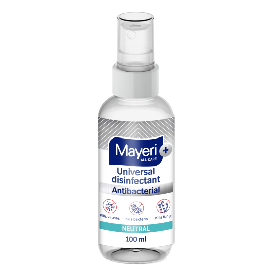 Universāls dezinfekcijas līdzeklis MAYERI Antibacterial Neutral, 100ml