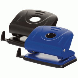 *Caurumotājs OFFICE PRODUCTS, 25 lapām, melns