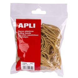 Kancelejas gumijas Apli, Ø60mmx2mm, 100g