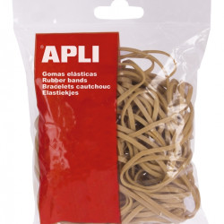 Kancelejas gumijas Apli Ø100mmx5mm, 100g, brūnas