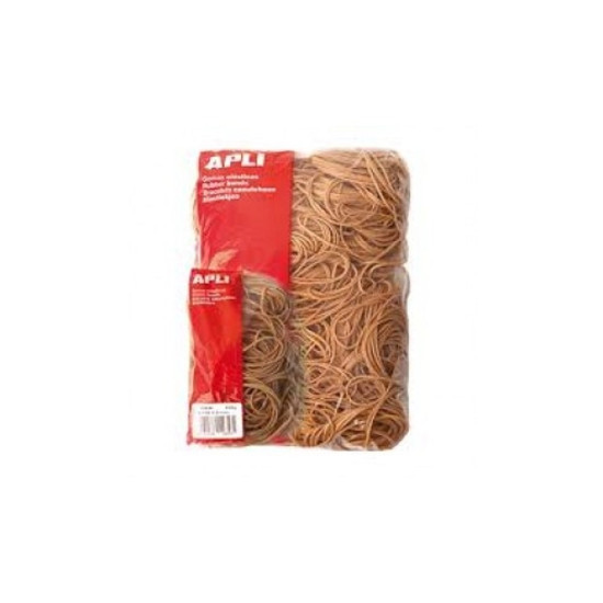Kancelejas gumijas Apli Ø60mmx2mm, 1kg, brūnas