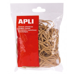 Kancelejas gumijas Apli, Ø100mmx2mm, 1kg/iep.