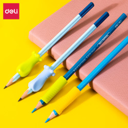 *Zīmuļu uzmavas Deli 69353, ergonomiskas, 4gab/iep