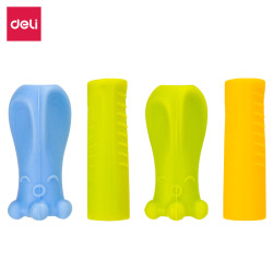 *Zīmuļu uzmavas Deli 69353, ergonomiskas, 4gab/iep