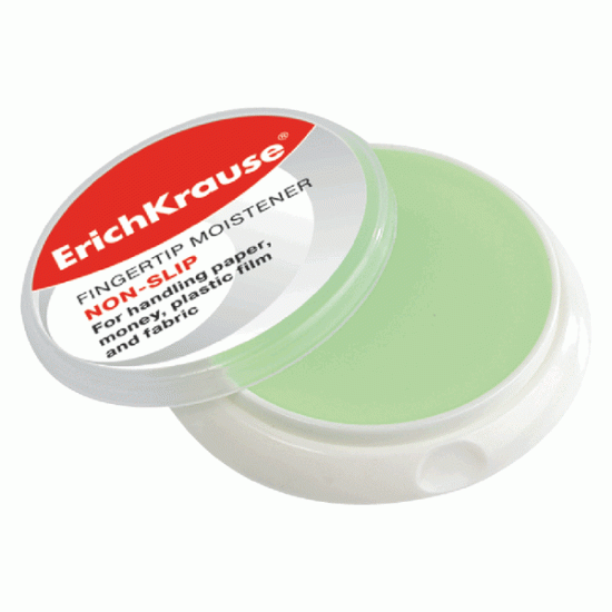 ***Pirkstu mitrinātājs Erich Krause 10g, Ø50mm, vaska