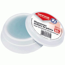 *Pirkstu mitrinātājs Office Products Ø60mm, glicerīna