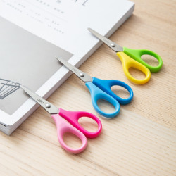 Šķēres bērniem Deli D60100 Magic Zoo 11.4cm, asorti