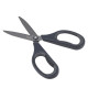 Šķēres Deli 77754 Soft Touch 17cm, pelēkas