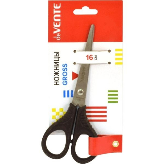 *Šķēres deVente Gross 16cm, melnas
