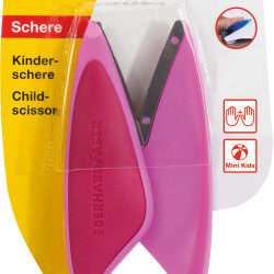 Šķēres EberhardFaber 5cm, ergonomiskas, rozā