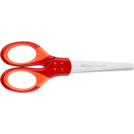 Детские ножницы Faber-Castell Grip, Red, Универсальные