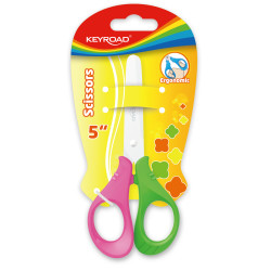 Šķēres bērniem Keyroad 13cm, ergonomiskas