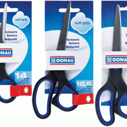 *Šķēres DONAU SOFT GRIP (16,5 cm)