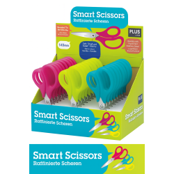 *Šķēres PLUS SMART 14.5 cm, asorti