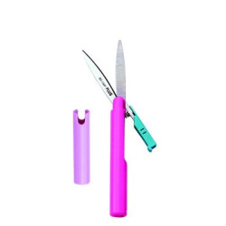 *Šķēres PLUS POCKET 13.5cm, rozā