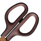 *Šķēres Plus Fitcut Curve Titanium 17.4cm, brūnas
