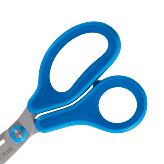 *Šķēres bērniem Plus Kids 14.5cm, zilas