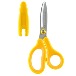 *Šķēres PLUS KIDS 14.5cm, kreiļiem, dzeltenas
