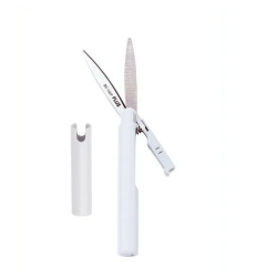 *Šķēres PLUS POCKET 13.5cm, baltas