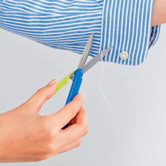 *Šķēres PLUS POCKET 13.5cm, baltas