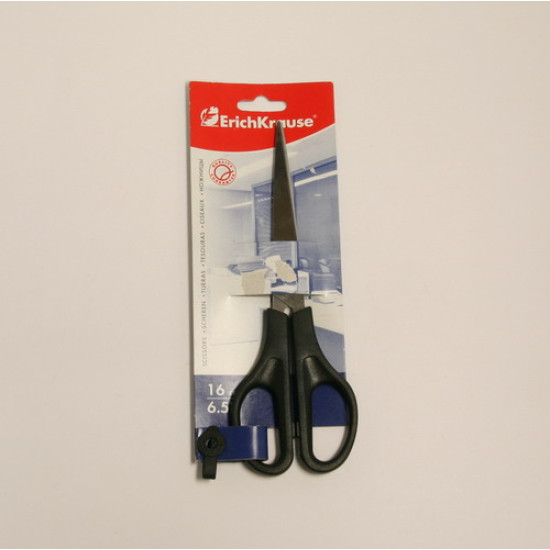 ***Šķēres Erich Krause Standard, 17 cm, melns