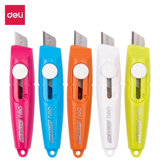 Мини-резак DELI E2020, Автоблокировка лезвия, Multicolor