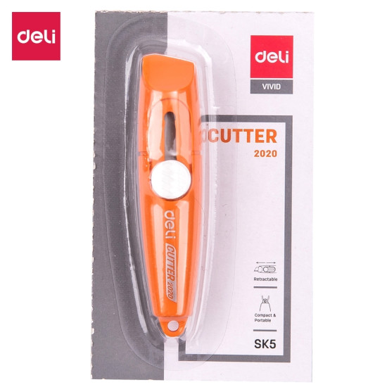 Мини-резак DELI E2020, Автоблокировка лезвия, Multicolor