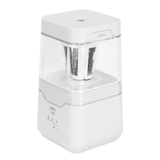 Электрическая точилка DELI E71202, White, 3 режима заточки