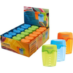 Точилка для карандашей deVENTE, Multicolor, с контейнером для стружки