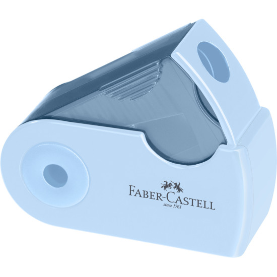 Zīmuļu asināmais Faber-Castell Sleeve Mini Harmony ar konteineru, viens diametrs, asorti