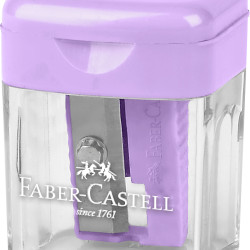 Zīmuļu asināmais Faber-Castell Pastel ar konteinteru, viens diametrs, asorti
