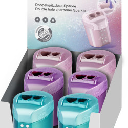 *Zīmuļu asināmais Faber-Castell RollOn Sparkle, ar diviem caurumiem, asorti