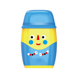 Точилка Keyroad Smiles, со Встроенным Ластиком, Multicolor