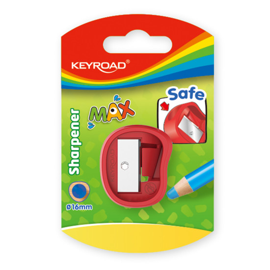 Точилка Keyroad Jumbo, Multicolor, со встроенным контейнером