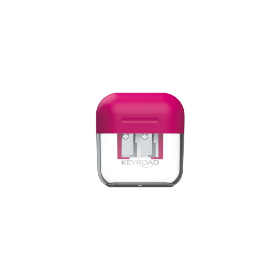 Точилка для карандашей Keyroad Compact 2-Hole с контейнером, Multicolor