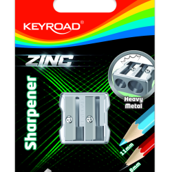Zīmuļu asināmais Keyroad divi diametri, metāla