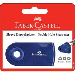 Точилка Faber-Castell Sleeve, Встроенный Ластик, Assorted