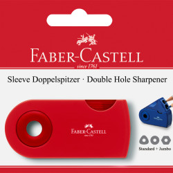 Точилка Faber-Castell Sleeve, Встроенный Ластик, Assorted